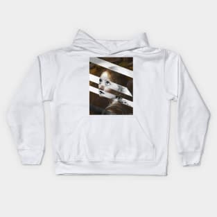 Leonardo Da Vinci Angel (from Virgin of the Rocks) and B. Davis Kids Hoodie